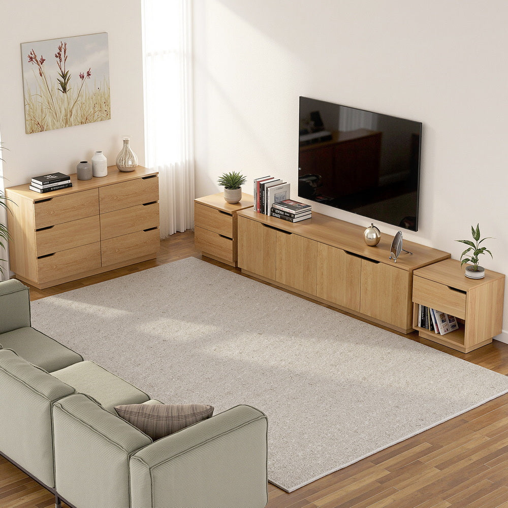 Artiss 6 Chest of Drawers Dresser Table Pine-6