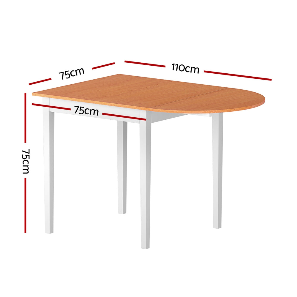 1.1M Artiss Dining Table Extendable-1