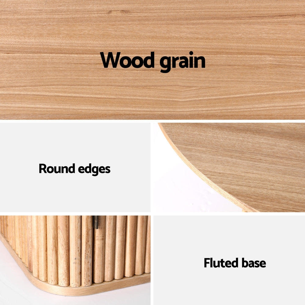 1M Artiss Dining Table Storage Base-5