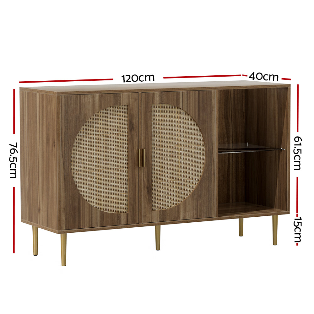 Artiss Buffet Sideboard 2 Doors - ANYA-1