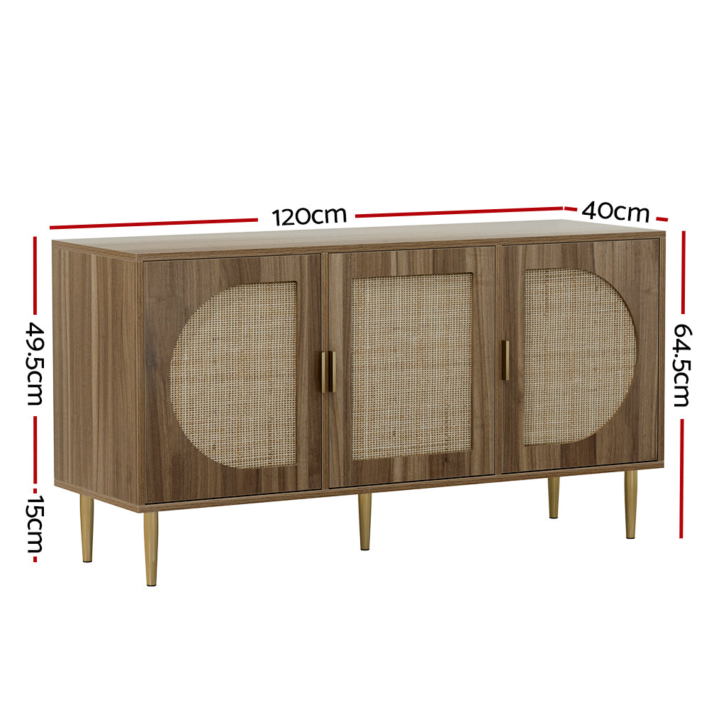 Artiss Buffet Sideboard 3 Doors - ANYA-1