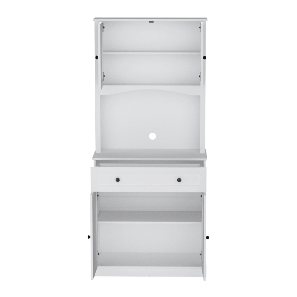 Artiss Buffet Sideboard Cabinet Cupboard Pantry Storage Shelves Hutch White-2