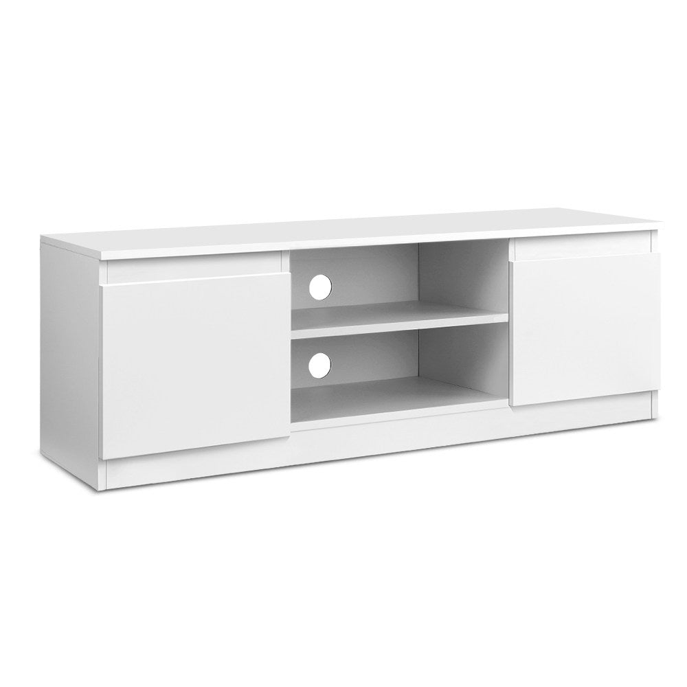 Artiss TV Cabinet Entertainment Unit 120cm White Anita-2