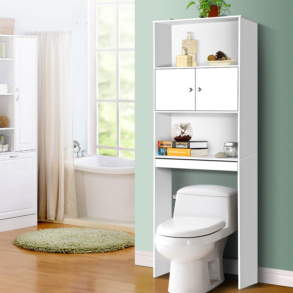 Artiss Bathroom Cabinet Over the Toilet Storage Shelf-7
