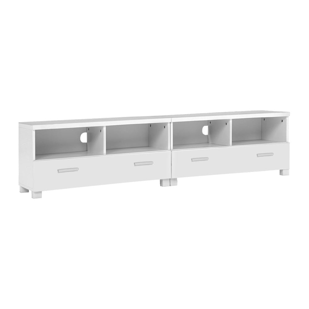 Artiss TV Cabinet Entertainment Unit 180cm White Eddie-0