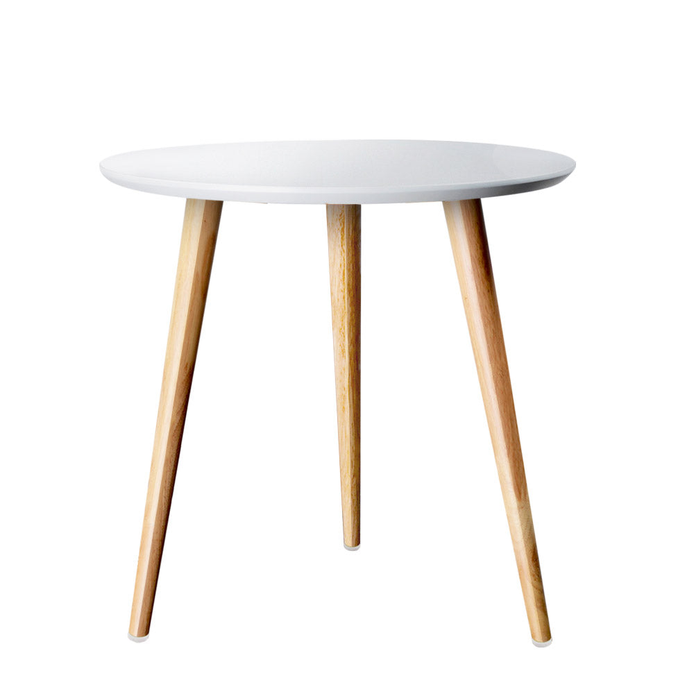 Artiss Coffee Table Round 50CM Callix-0