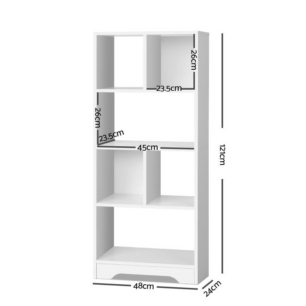 Artiss Bookshelf 6 Tiers - ANA White-1