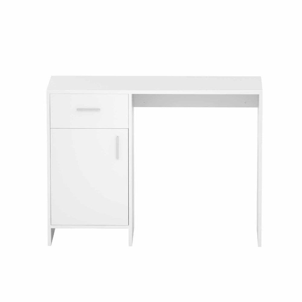 Artiss Computer Desk Drawer Cabinet White 100CM-2