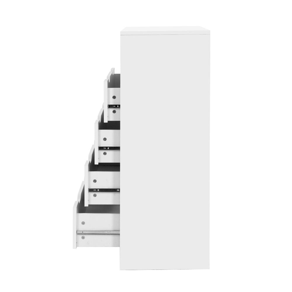 Artiss 6 Chest of Drawers - MYLA White-3