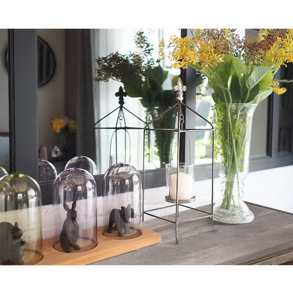 Artiss Console Table 2 Drawers Walnut Marconi-3