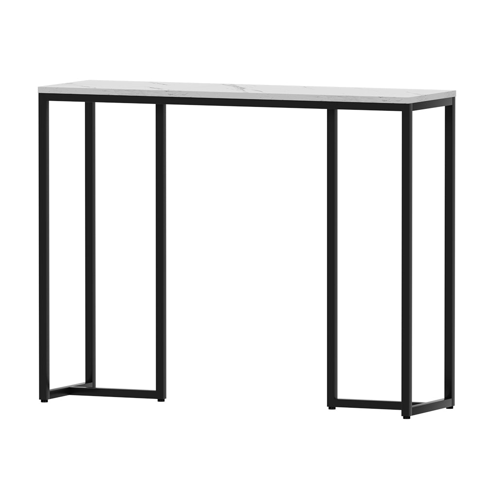 Artiss Console Table Marble Effect Frenisha-0