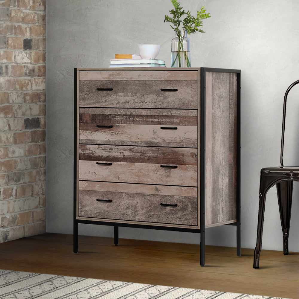 Artiss 4 Chest of Drawers - BARNLY-7