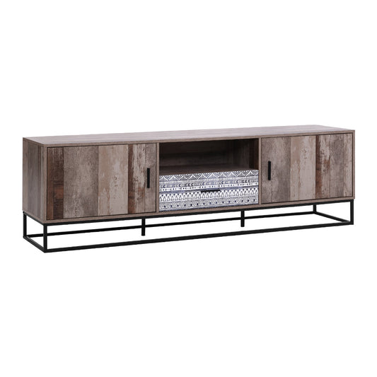 Artiss TV Cabinet Entertainment Unit 180cm Industrial-0