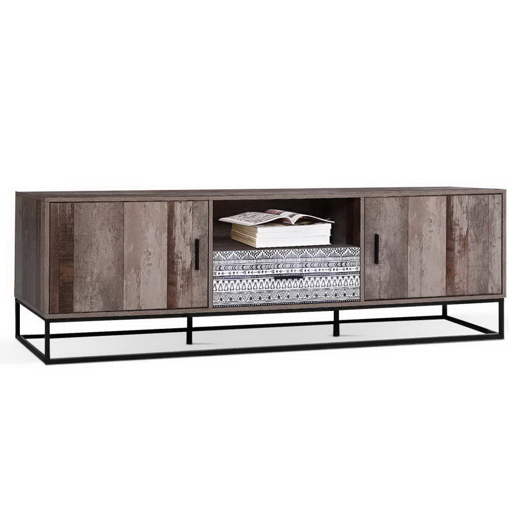 Artiss TV Cabinet Entertainment Unit 180cm Industrial-2