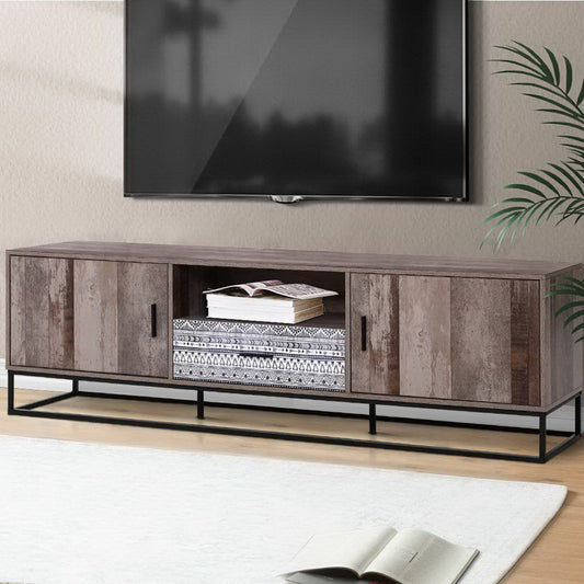 Artiss TV Cabinet Entertainment Unit 180cm Industrial-0