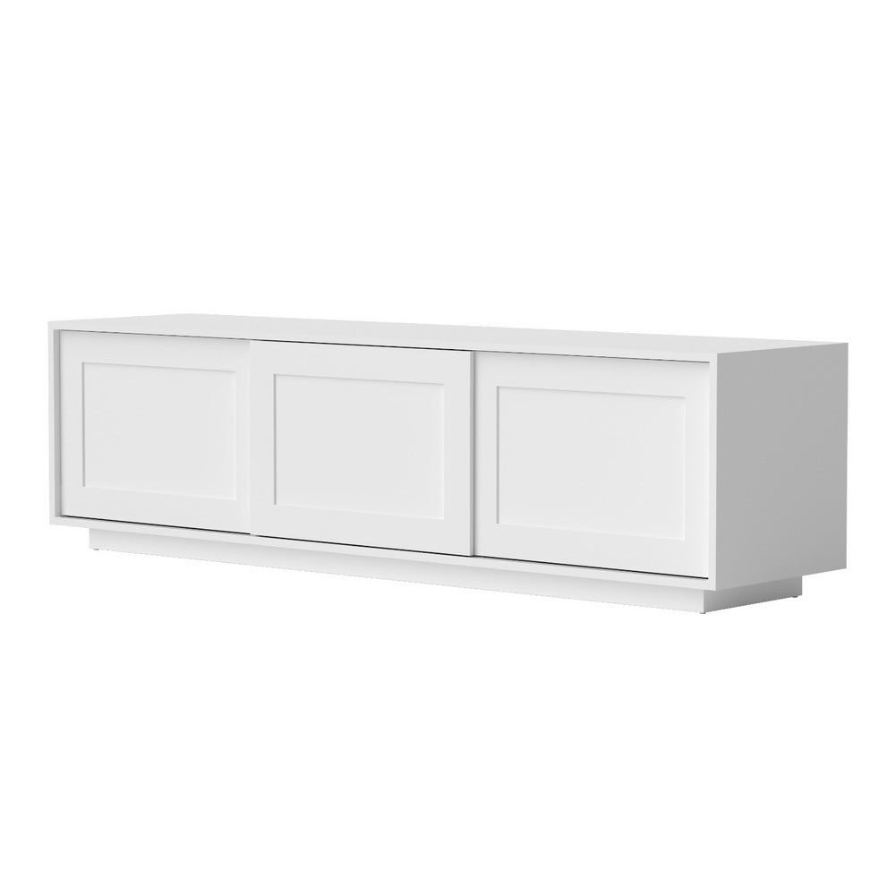 Artiss TV Unit Entertainment Unit Storage Cabinet 160cm White-1