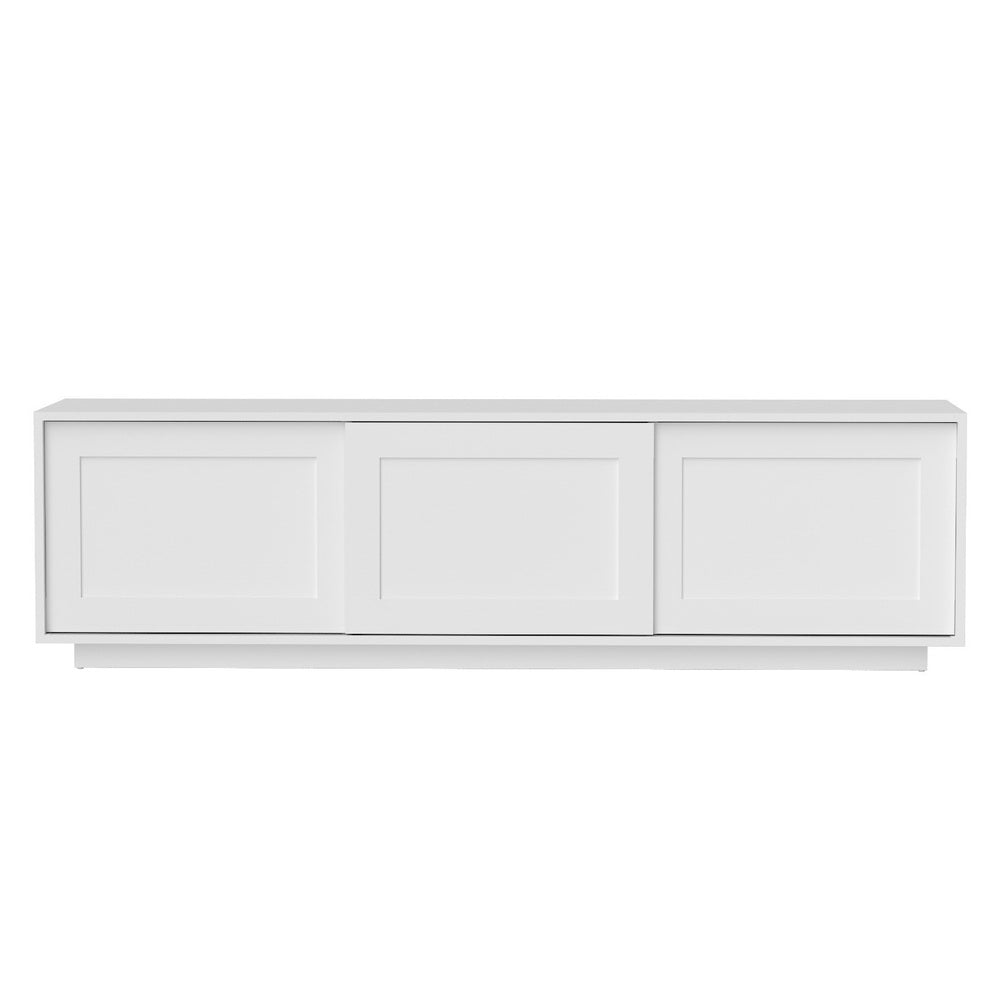 Artiss TV Unit Entertainment Unit Storage Cabinet 160cm White-4