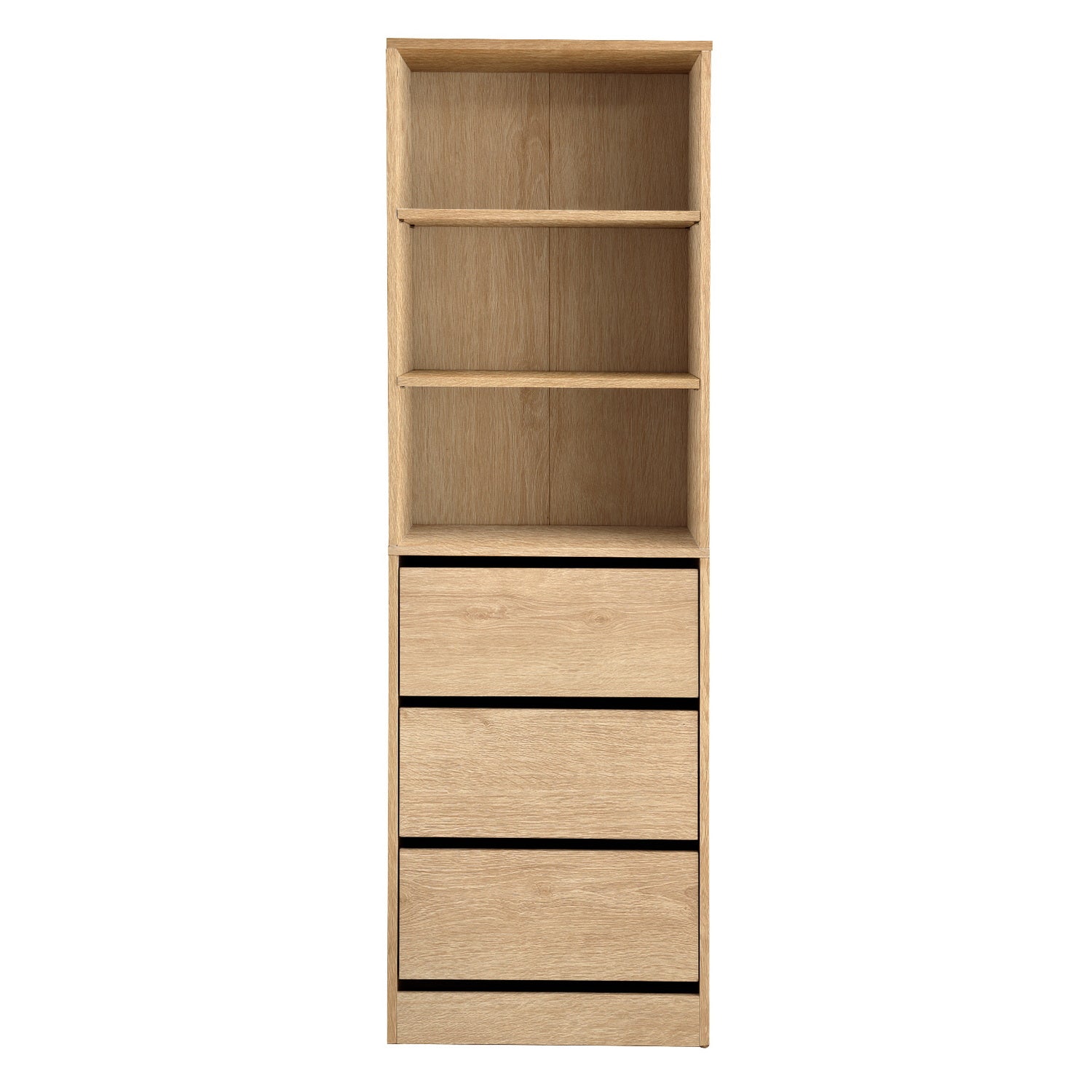 Artiss 3 Chest of Drawers Tallboy Cabinet Pine-3
