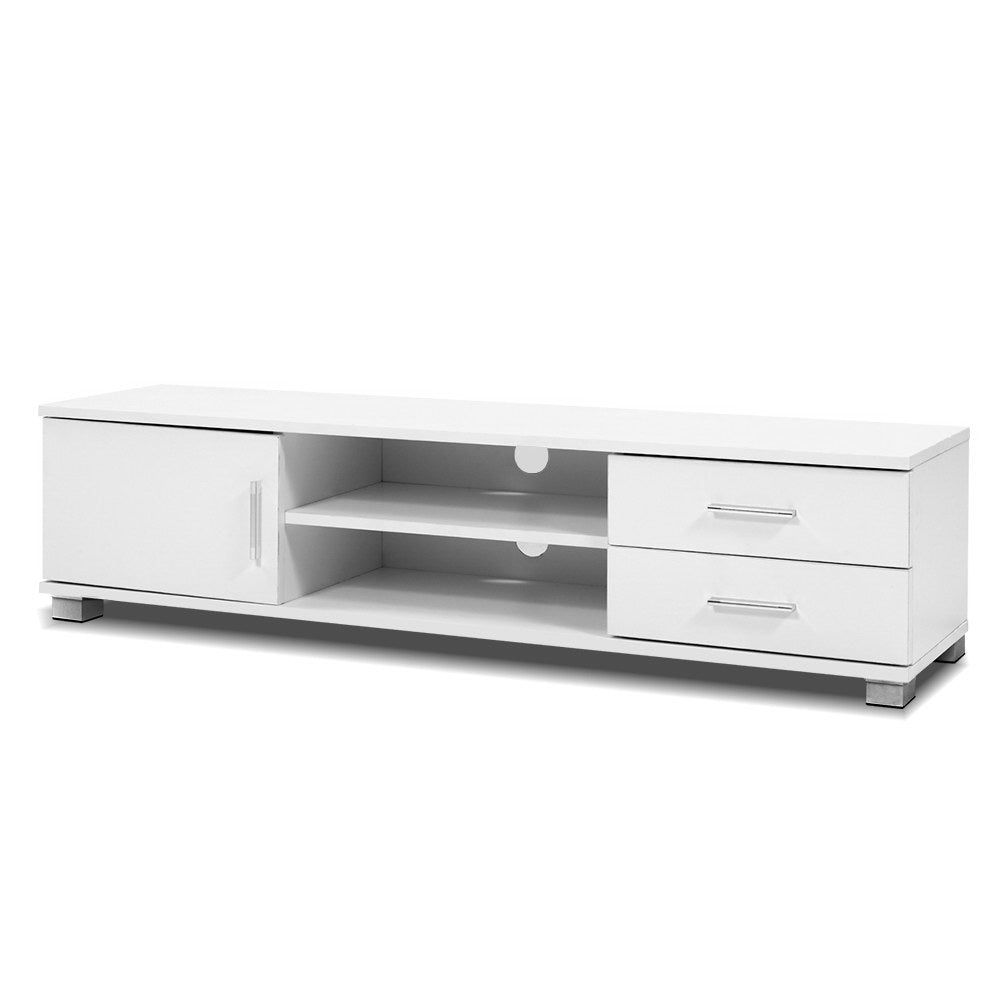 Artiss Entertainment Unit TV Cabinet 120cm White Dylan-0