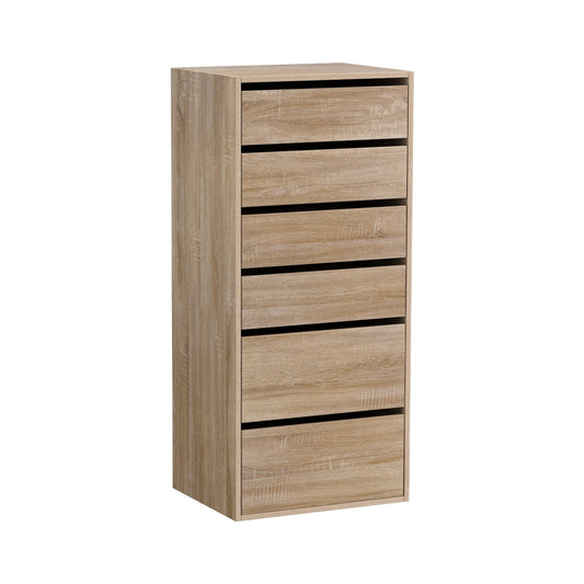 Artiss 6 Chest of Drawers Dresser Tallboy Pine-0