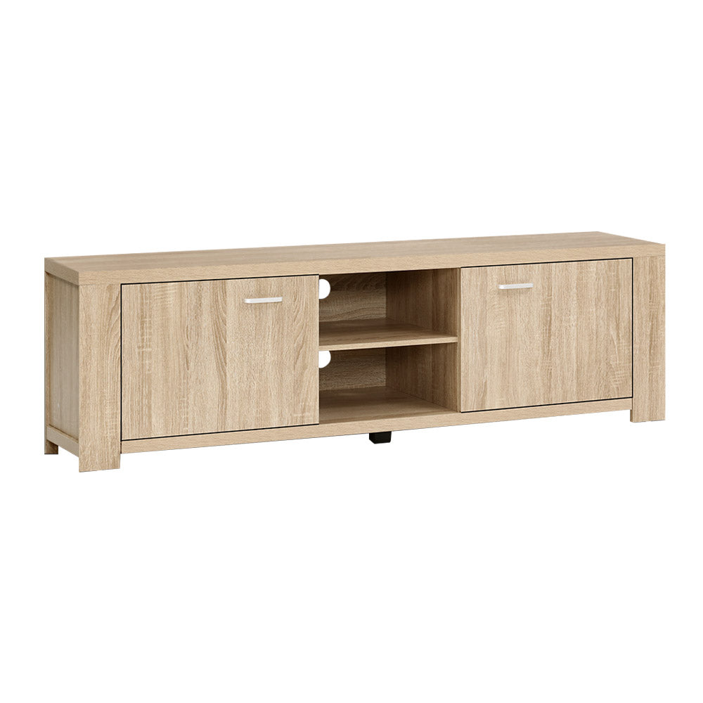 Artiss TV Cabinet Entertainment Unit 160cm Oak Maxi-0