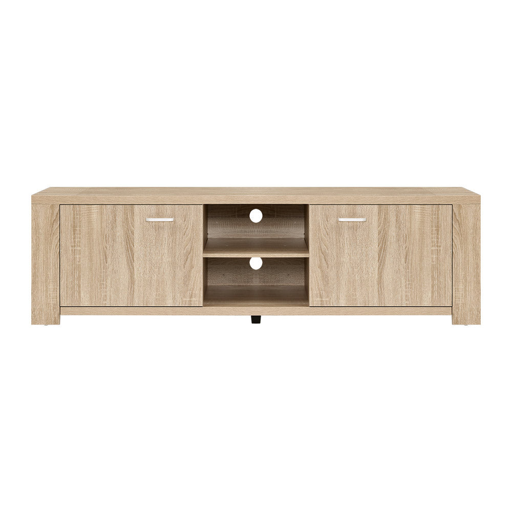 Artiss TV Cabinet Entertainment Unit 160cm Oak Maxi-2