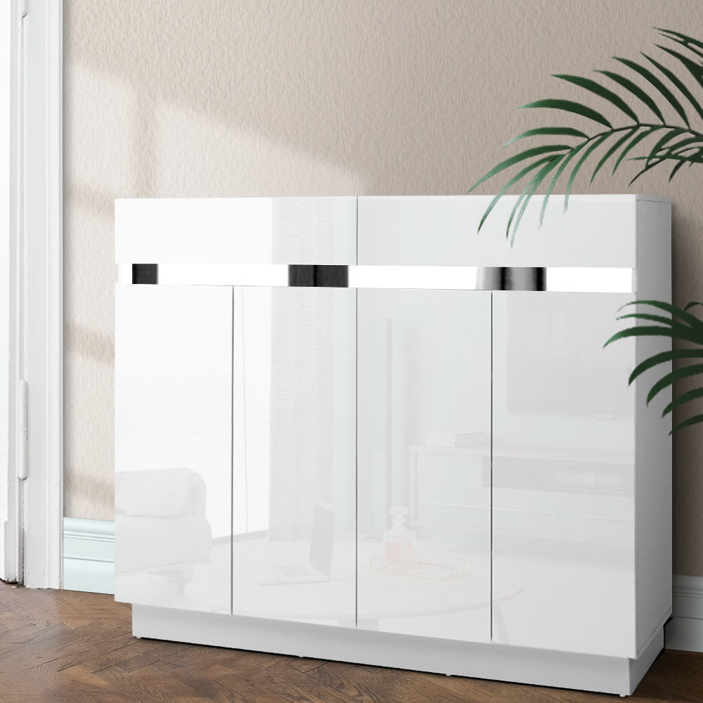 Artiss Shoe Rack Cabinet Storage Cupboard 24 Pairs - Lydia-0