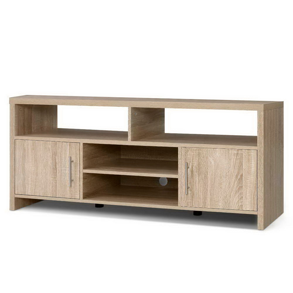 Artiss TV Cabinet Entertainment Unit 140cm Oak Ken-0