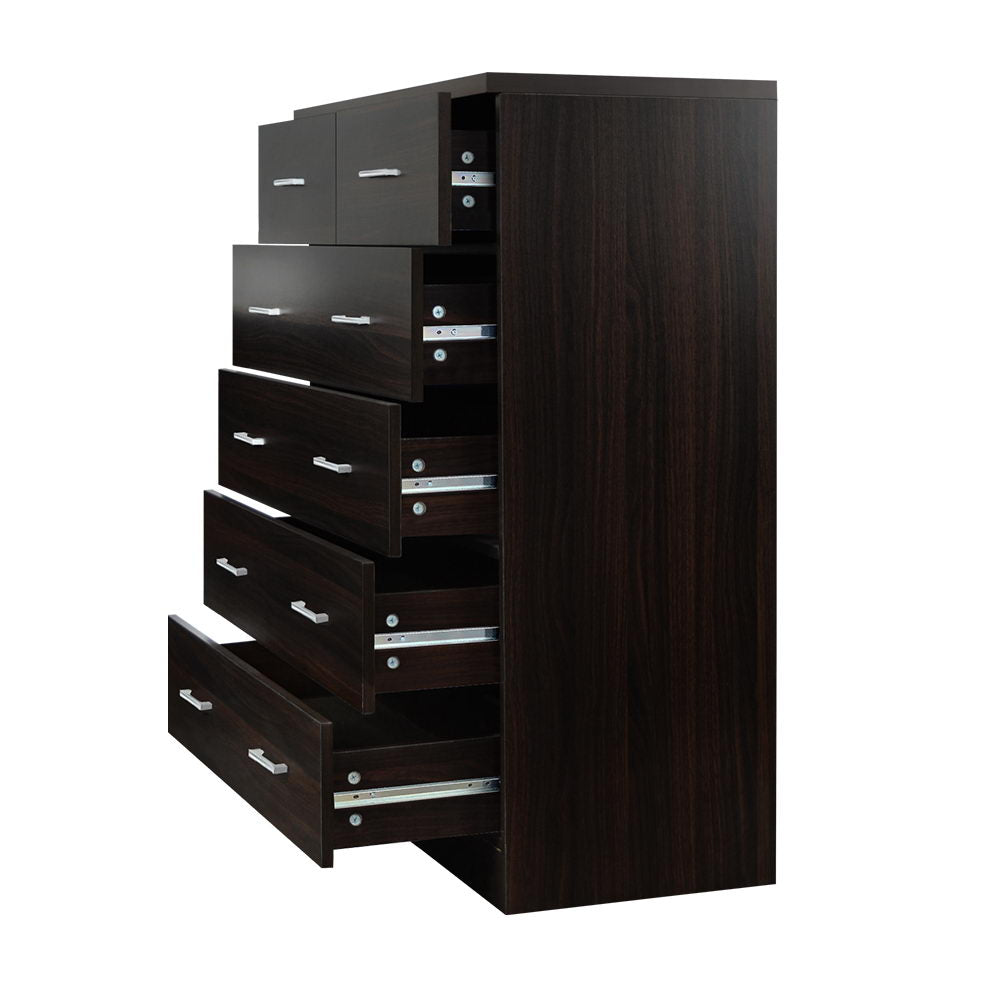 Artiss 6 Chest of Drawers - ANDES Walnut-3