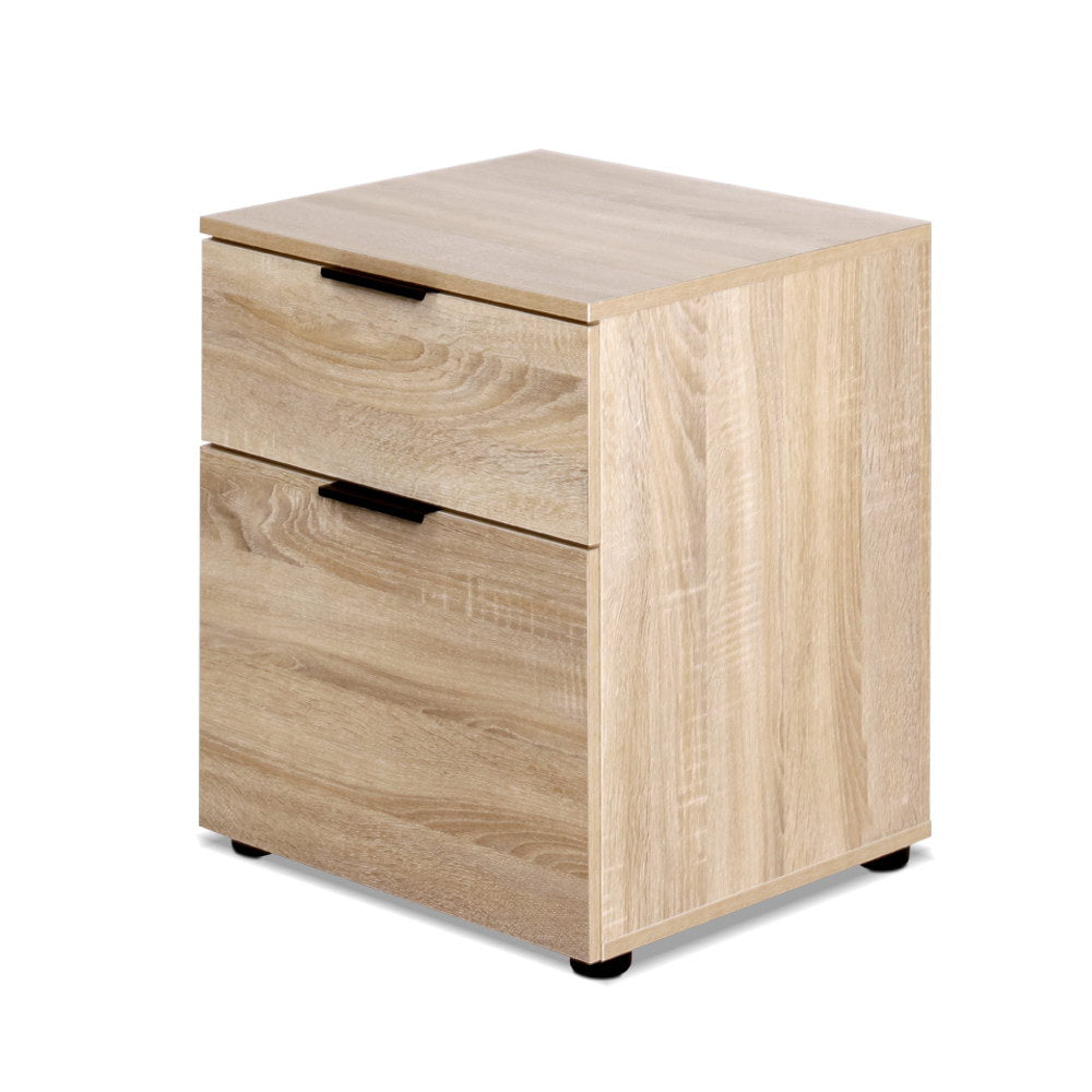 Artiss Filing Cabinet 2 Drawer Office Storage Organiser-2