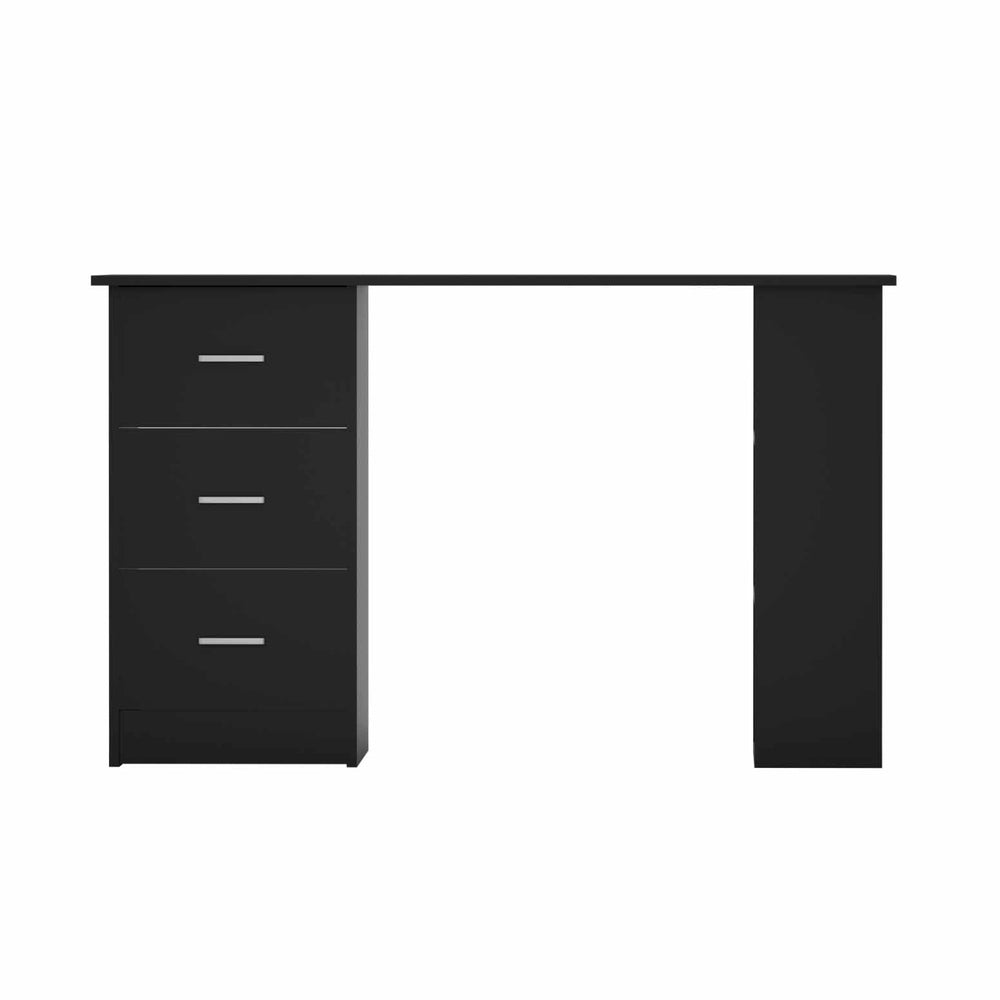 Artiss Computer Desk Drawer Shelf Cabinet Black 120CM-2