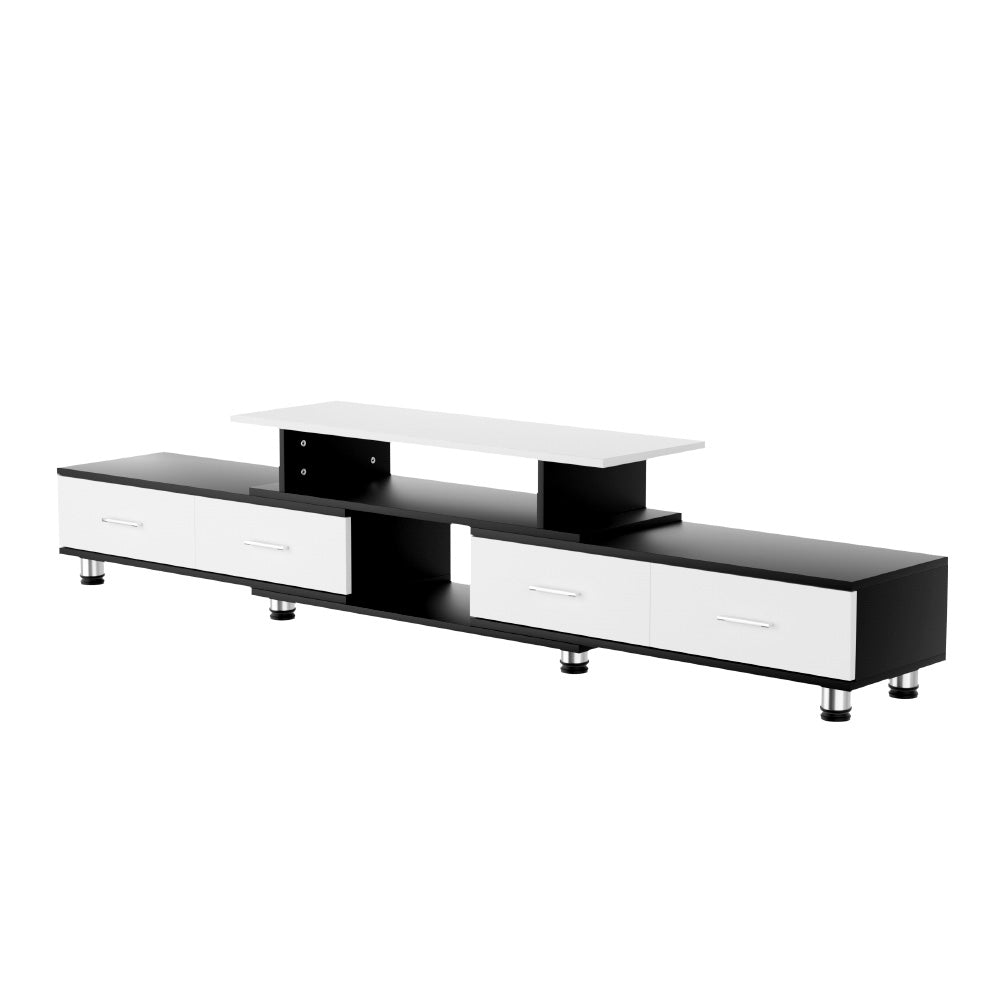 Artiss TV Cabinet Entertainment Unit Extendable 160CM To 220CM-0