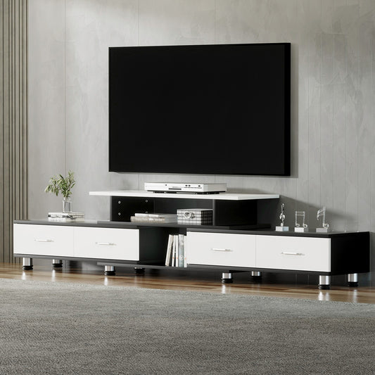 Artiss TV Cabinet Entertainment Unit Extendable 160CM To 220CM-0