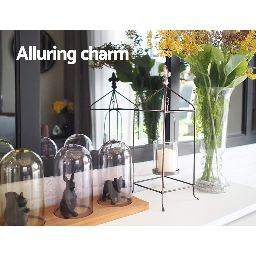 Artiss Console Table 2 Drawers 80CM White Chole-7