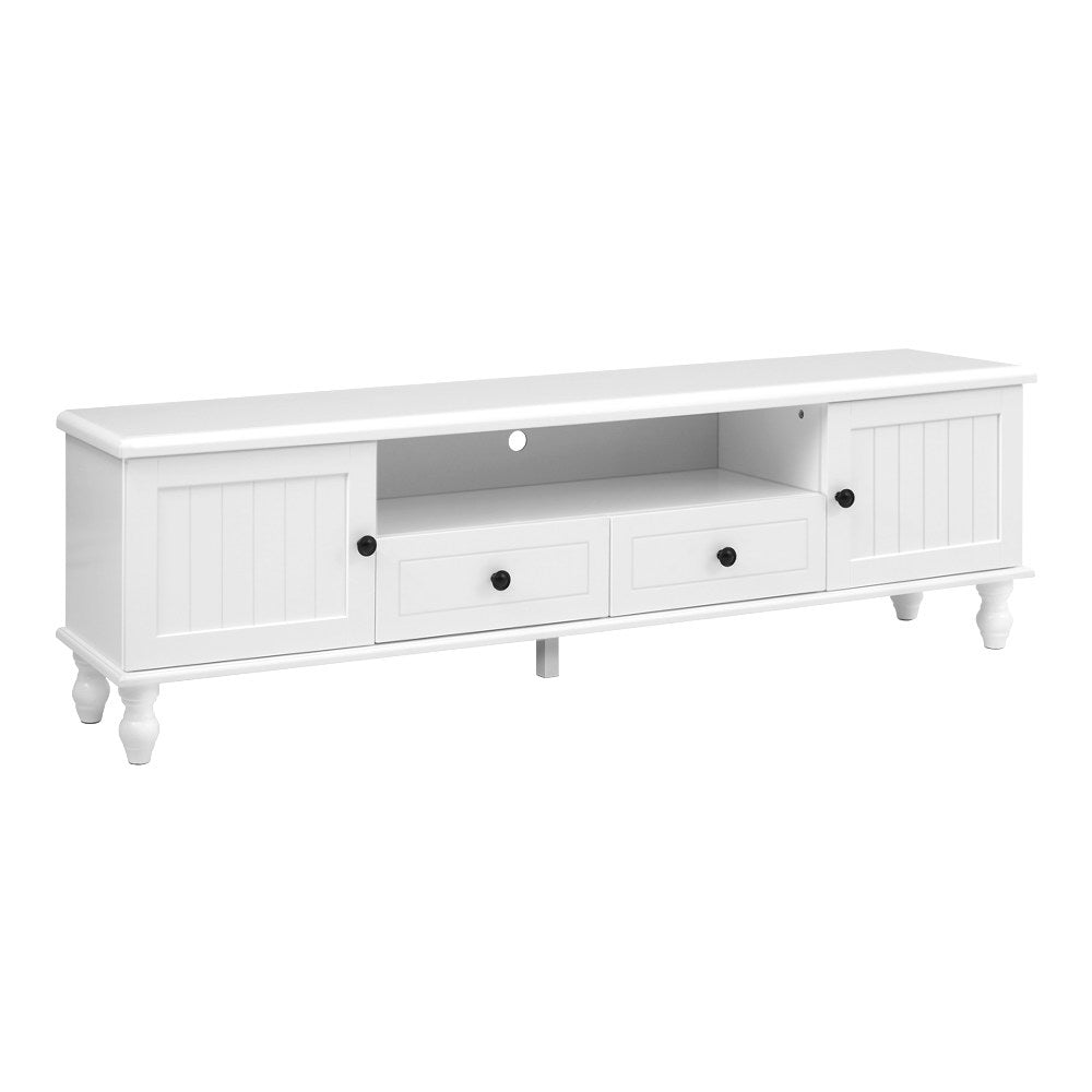 Artiss TV Cabinet Entertainment Unit 160cm White Kubi-0