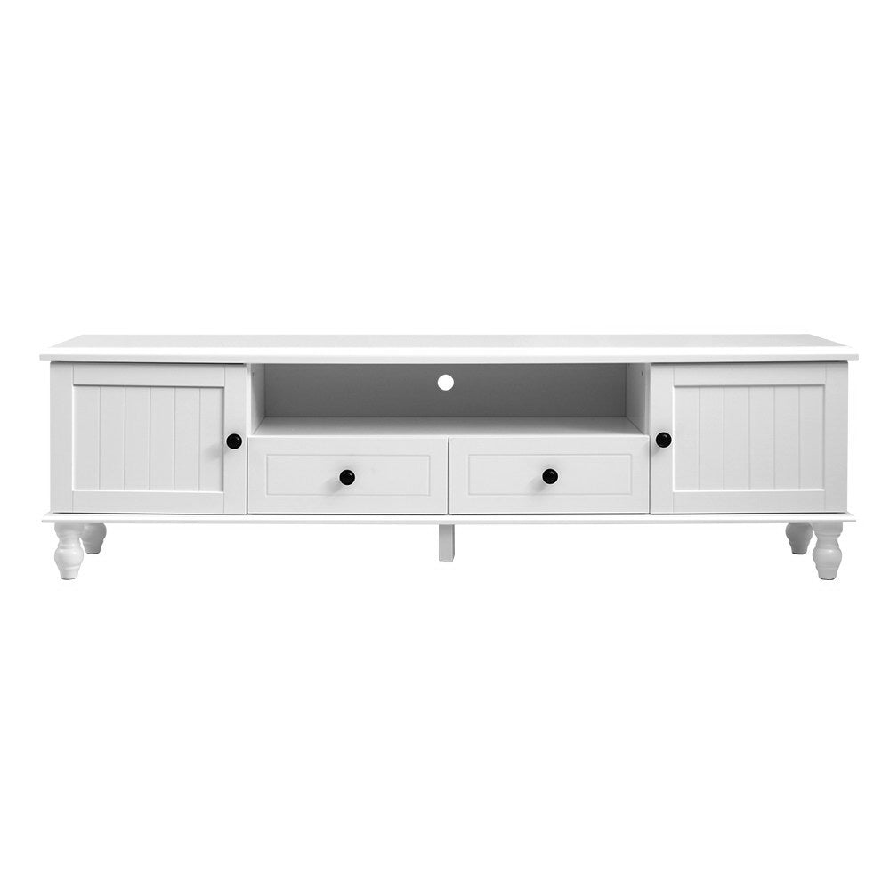 Artiss TV Cabinet Entertainment Unit 160cm White Kubi-4