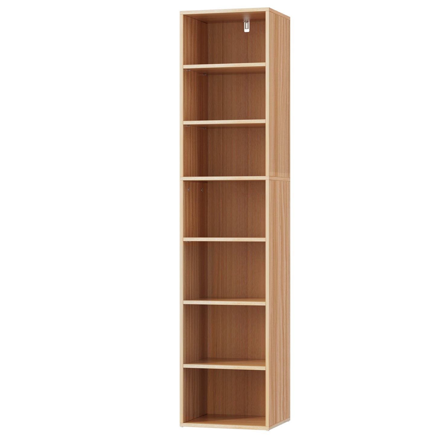 Artiss Bookshelf 7 Tiers MILO Pine-0