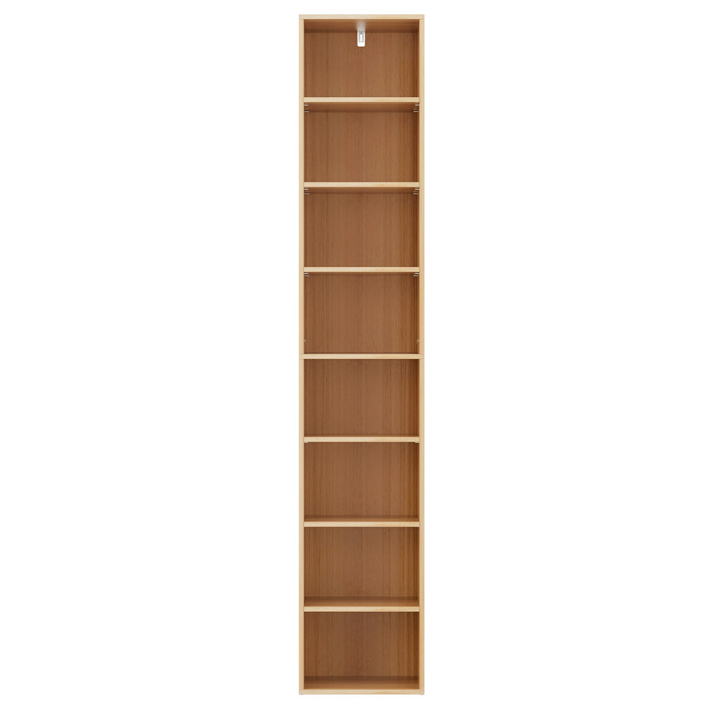 Artiss Bookshelf 8 Tiers MILO Pine-2