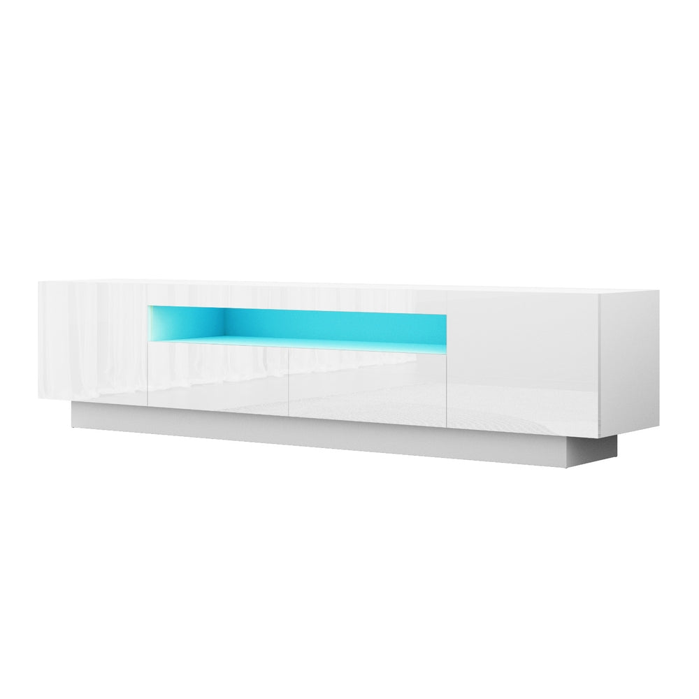 Artiss TV Unit Entertainment Unit Storage Drawer RGB LED 180cm White-0