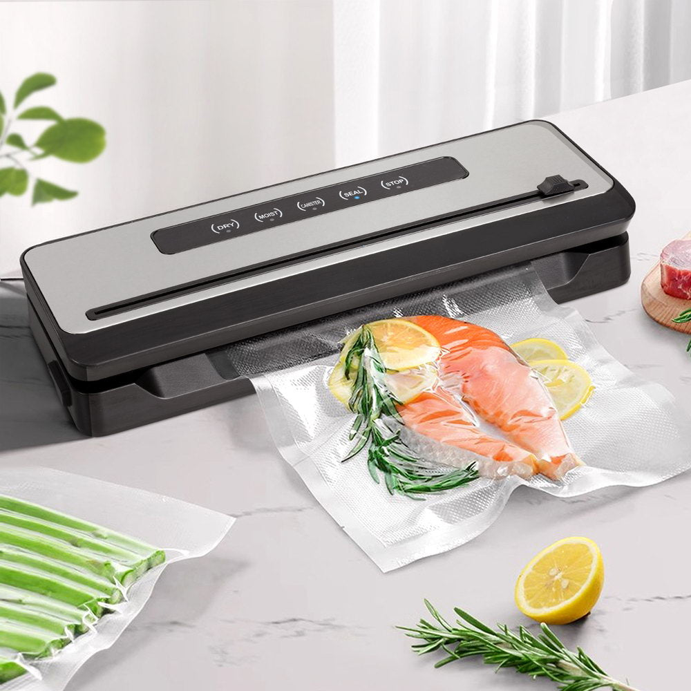 Devanti Food Vacuum Sealer Machine Fresh Storage Sealing Cutter Bags 4 Modes-3