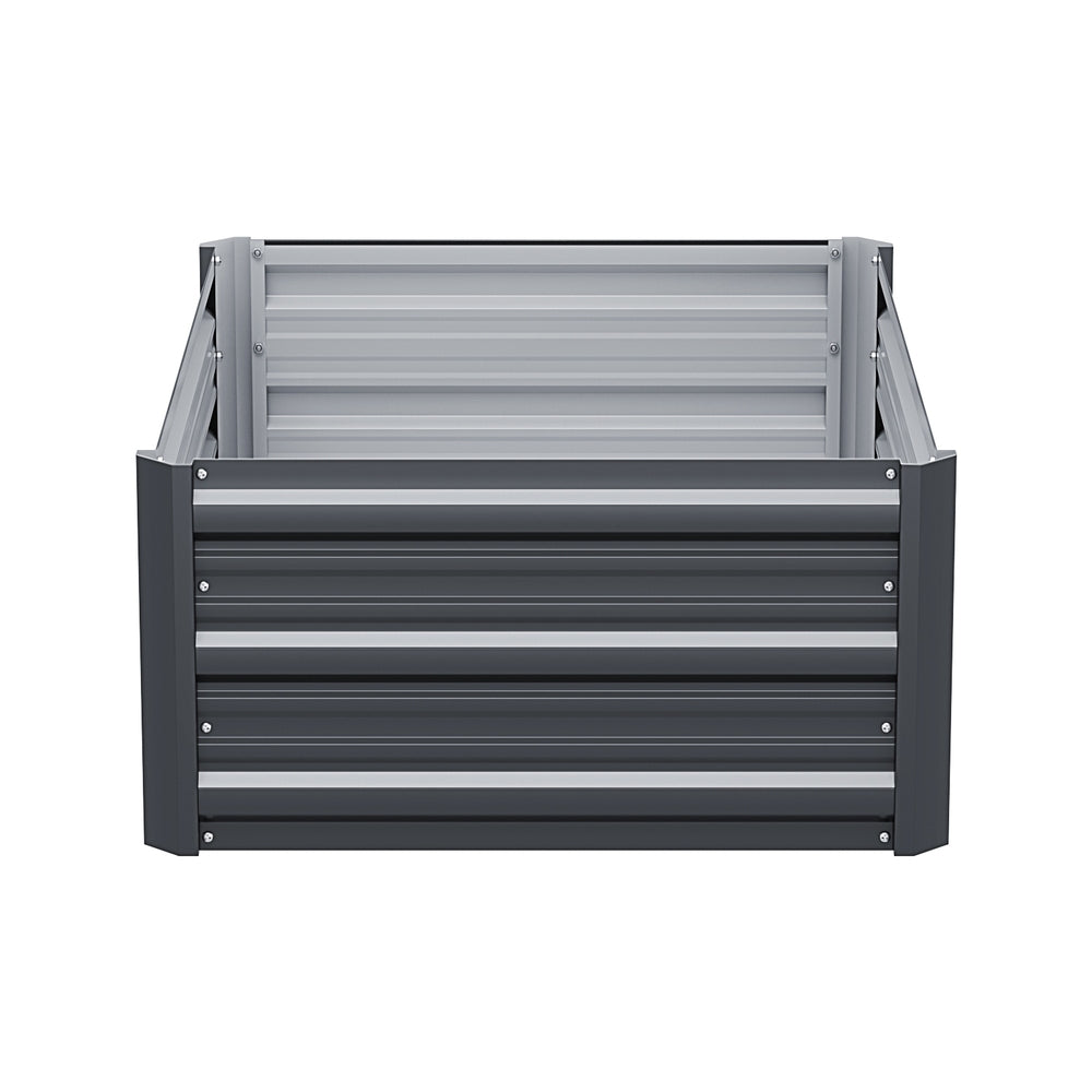 Green Fingers Garden Bed 80X60X30cm Planter Box-3