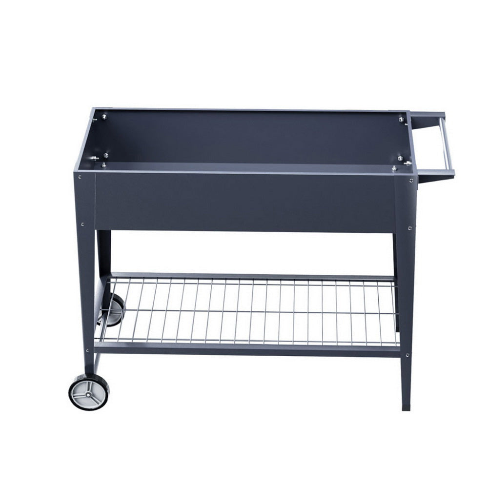 Green Fingers Raised Garden Bed x2 Elevated 100X40X80cm Planter Box Raised Container Herb-2