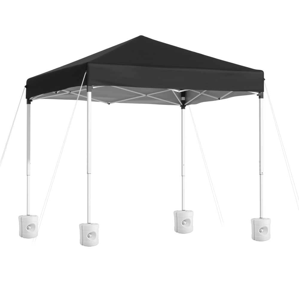 Instahut Gazebo 2x2m Outdoor Patio Garden Marquee Shade w/ Base Pods Black-0