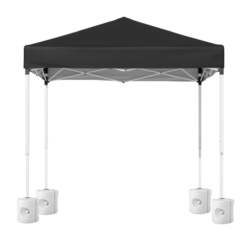 Instahut Gazebo 2x2m Outdoor Patio Garden Marquee Shade w/ Base Pods Black-2