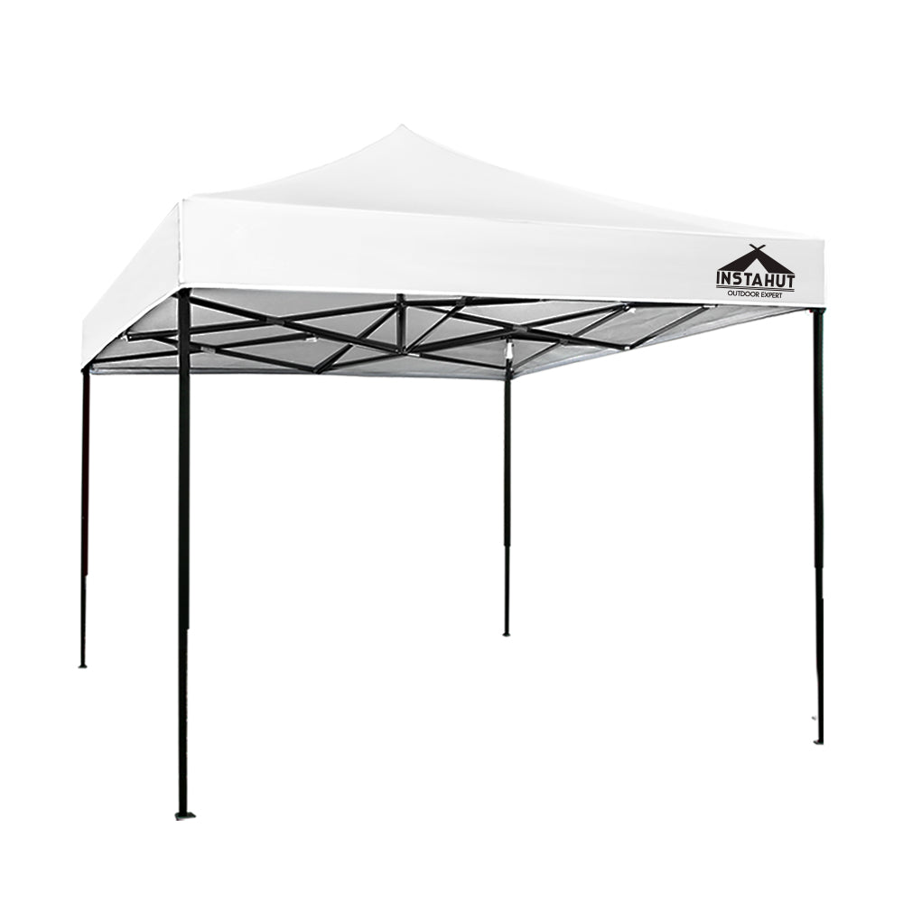 Instahut Gazebo Pop Up Marquee 3x3 Folding Tent Outdoor Camping 500D Oxford-0