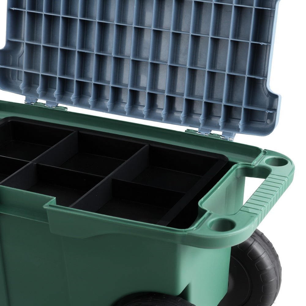 Gardeon Garen Tool Storage Cart 3-In-1 Green-4