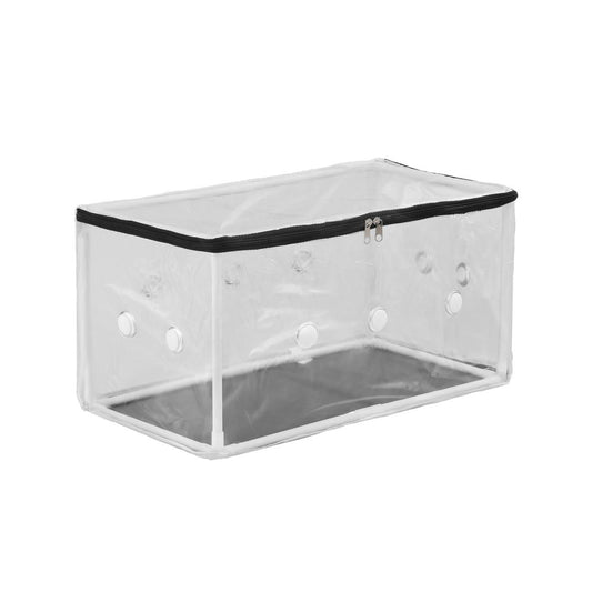 Green Fingers Mini Greenhouse 50x25x25cm PVC Cover for Mushrooms Succulents-0