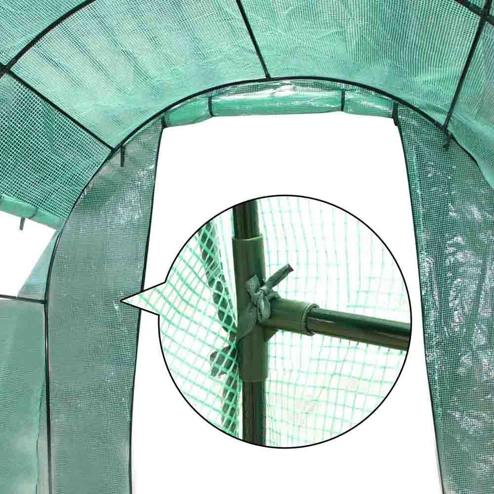 Greenfingers Greenhouse 3x2x2M Walk in Green House Tunnel Plant Garden Shed Dome-6