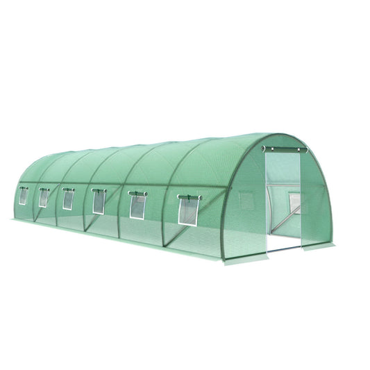 Greenfingers Greenhouse Walk in Green House Tunnel Plant Garden Shed Dome 9x3x2M-0