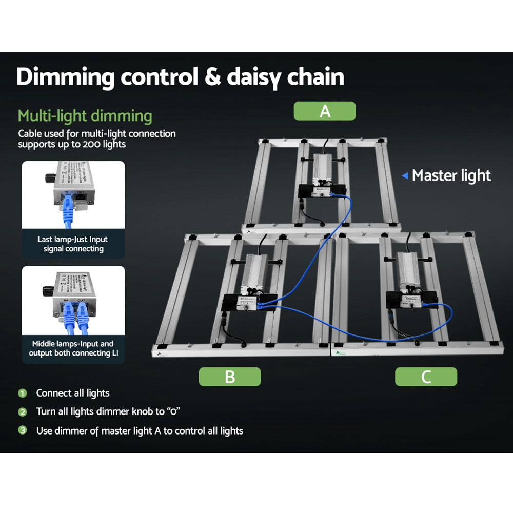 Greenfingers Max 3200W Grow Light LED Full Spectrum Indoor Plant All Stage Growth-5
